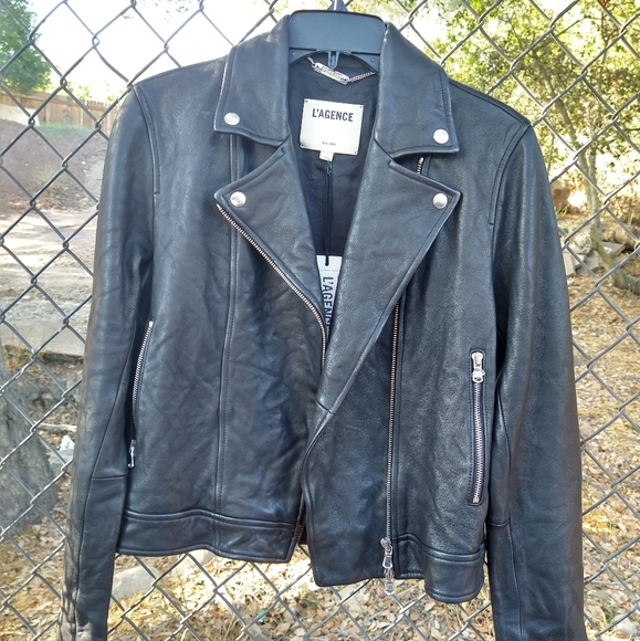 L'AGENCE Jackets & Blazers - L'Agence Black Jagger Jacket